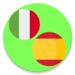 italian to spanish translator android application logo